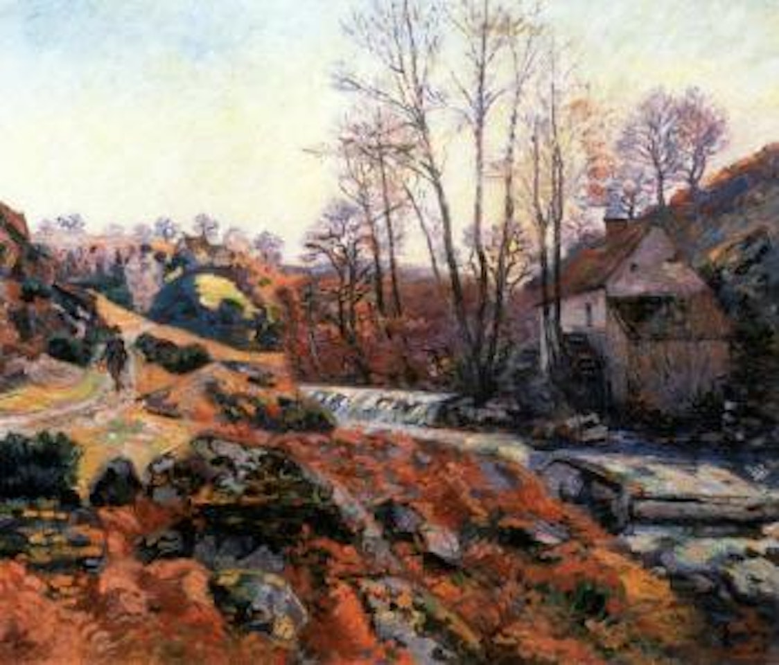 La moulin bouchardon a Crozant by Armand Guillaumin