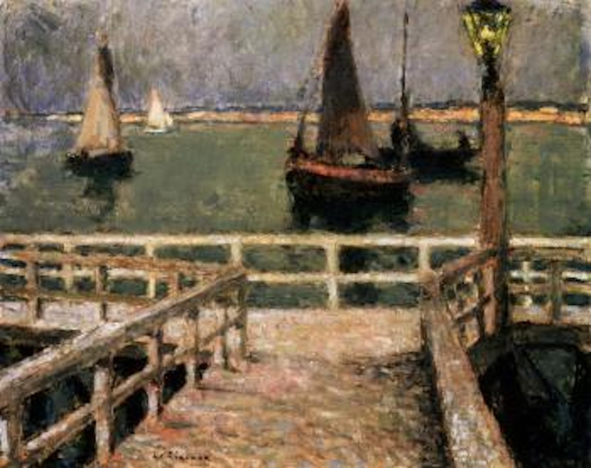 L'estacade, Le Croisic by Henri Le Sidaner