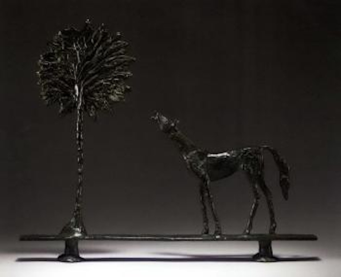 Paysage, la promenade des amis by Diego Giacometti