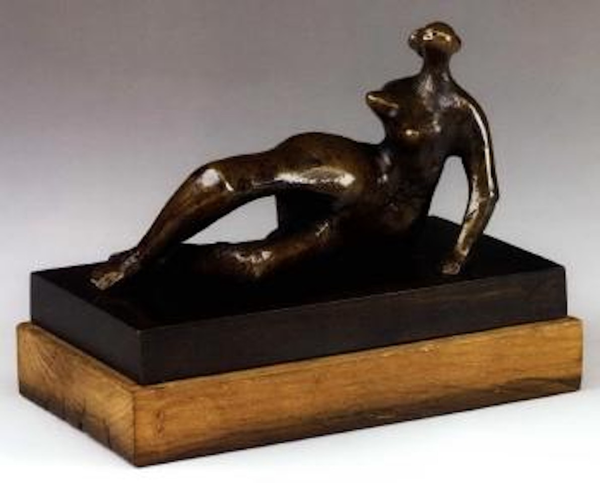 Maquette for reclining figure no.7 by Henry Moore
