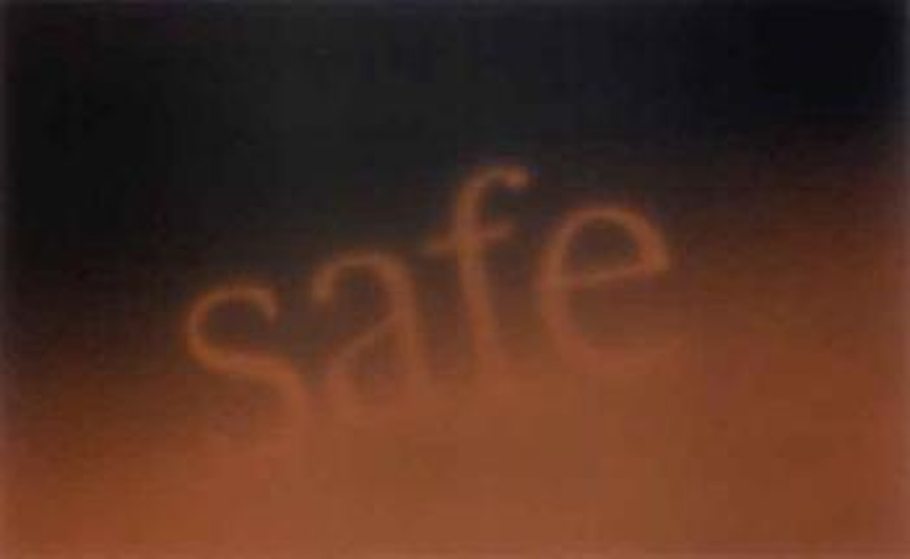 Safe by Ed Ruscha