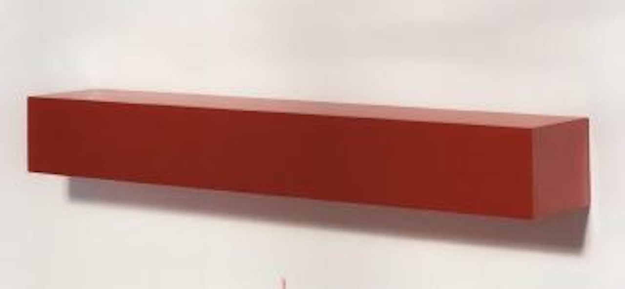 Magenta beam by John Mccracken