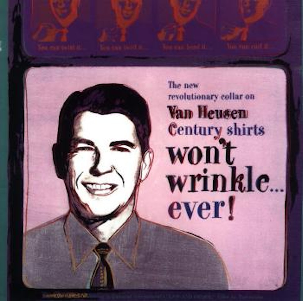 Van Heusen - Ronald Reagan by Andy Warhol