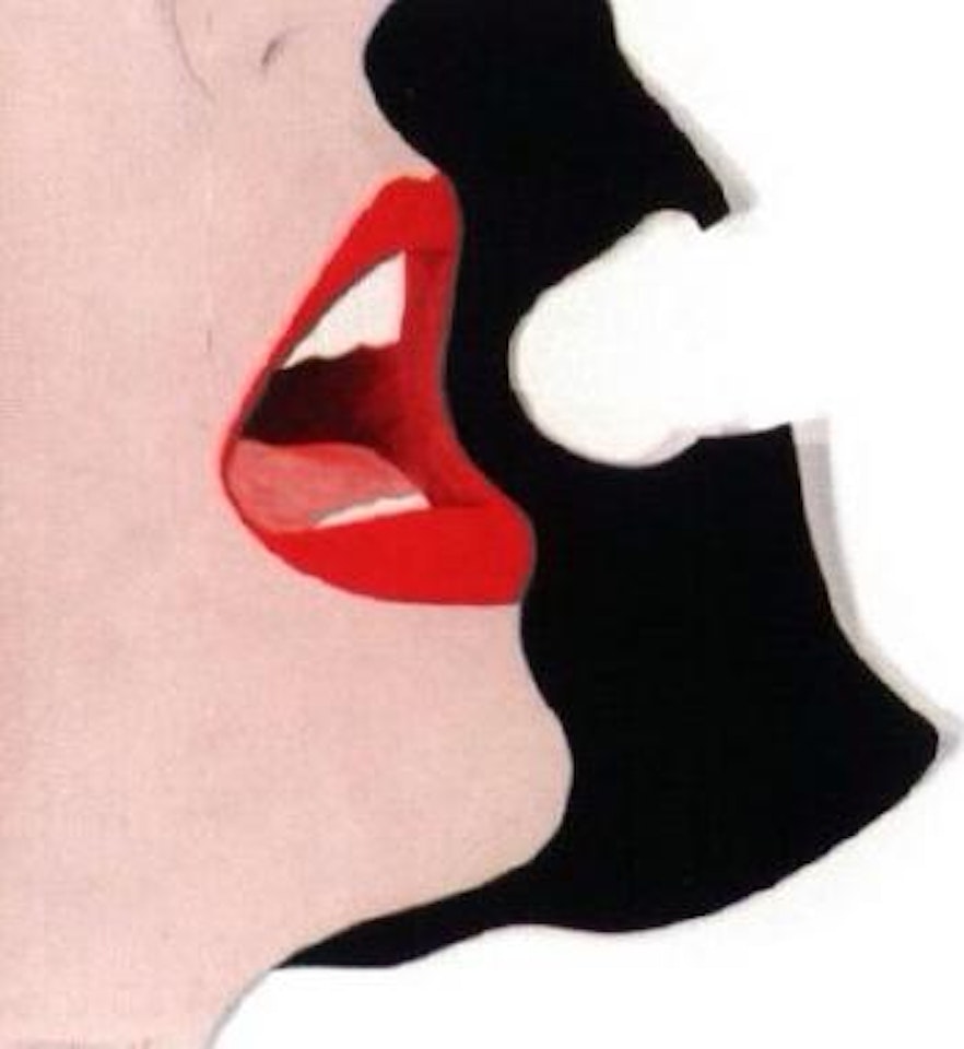 Study for face no.1 by Tom Wesselmann