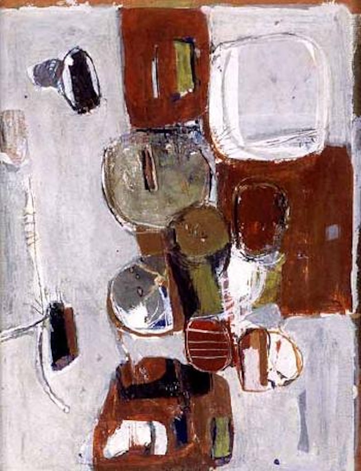 Abstract composition by Brett Whiteley