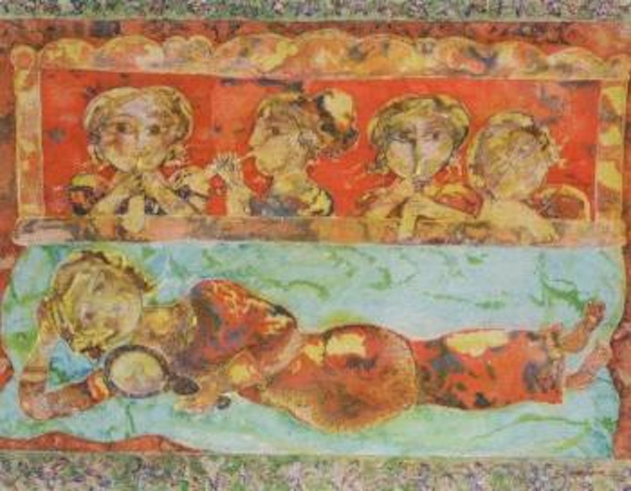 Musical harmony by Sakti Burman