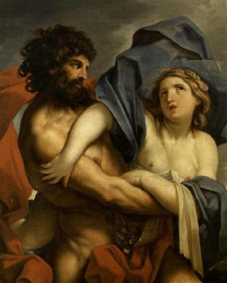 Proserpina's kidnapping by Roman School