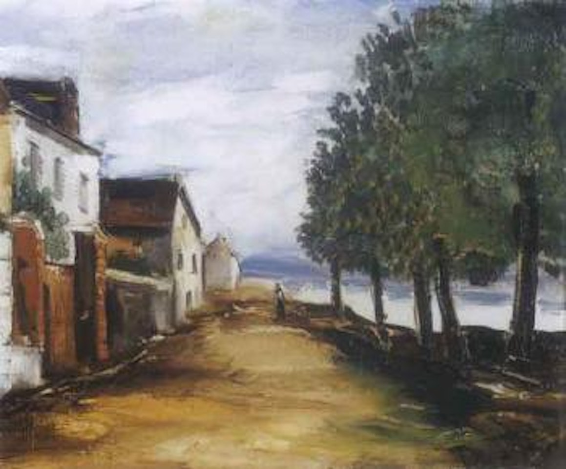 Bord de riviere by Maurice de Vlaminck