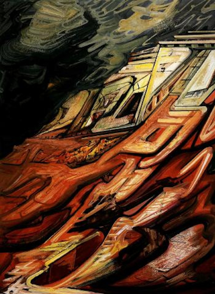 Geographic architecture by David Alfaro Siqueiros