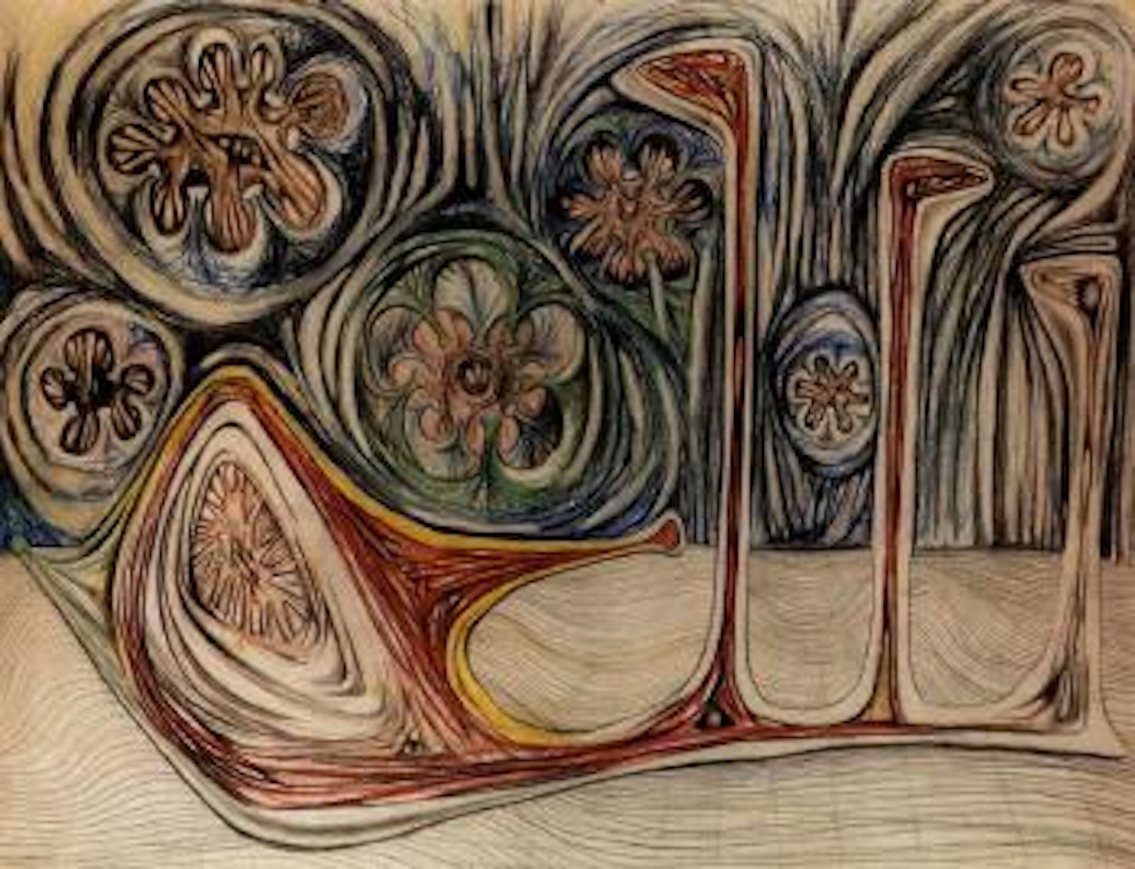 Untitled by Roberto Matta