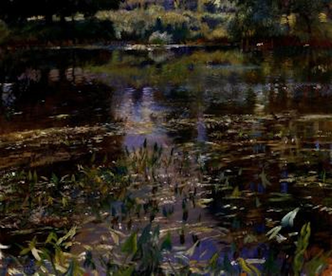Langham Mill Pool by Alfred James Munnings