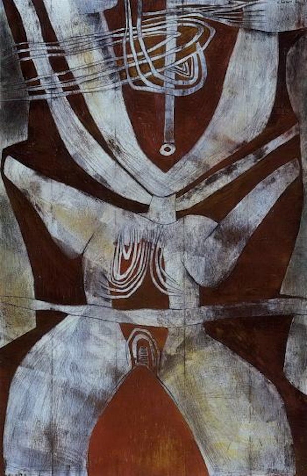 Mother and child by Cecil Skotnes