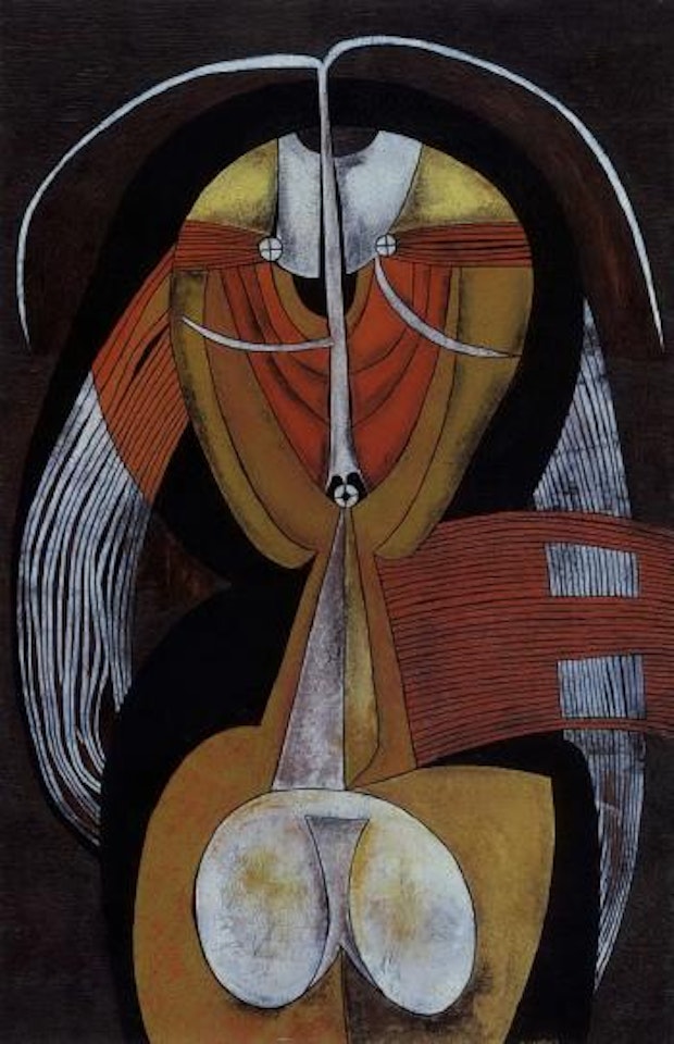 Head of a woman by Cecil Skotnes