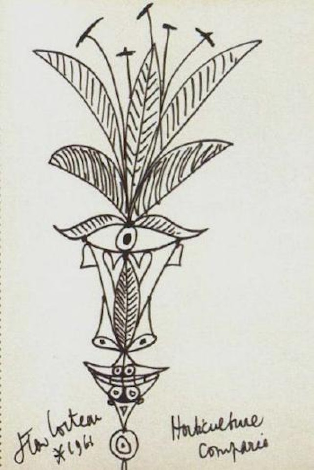Horticulture comparee by Jean Cocteau