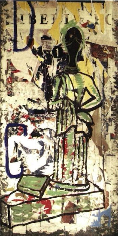 Sans titre by Mimmo Rotella