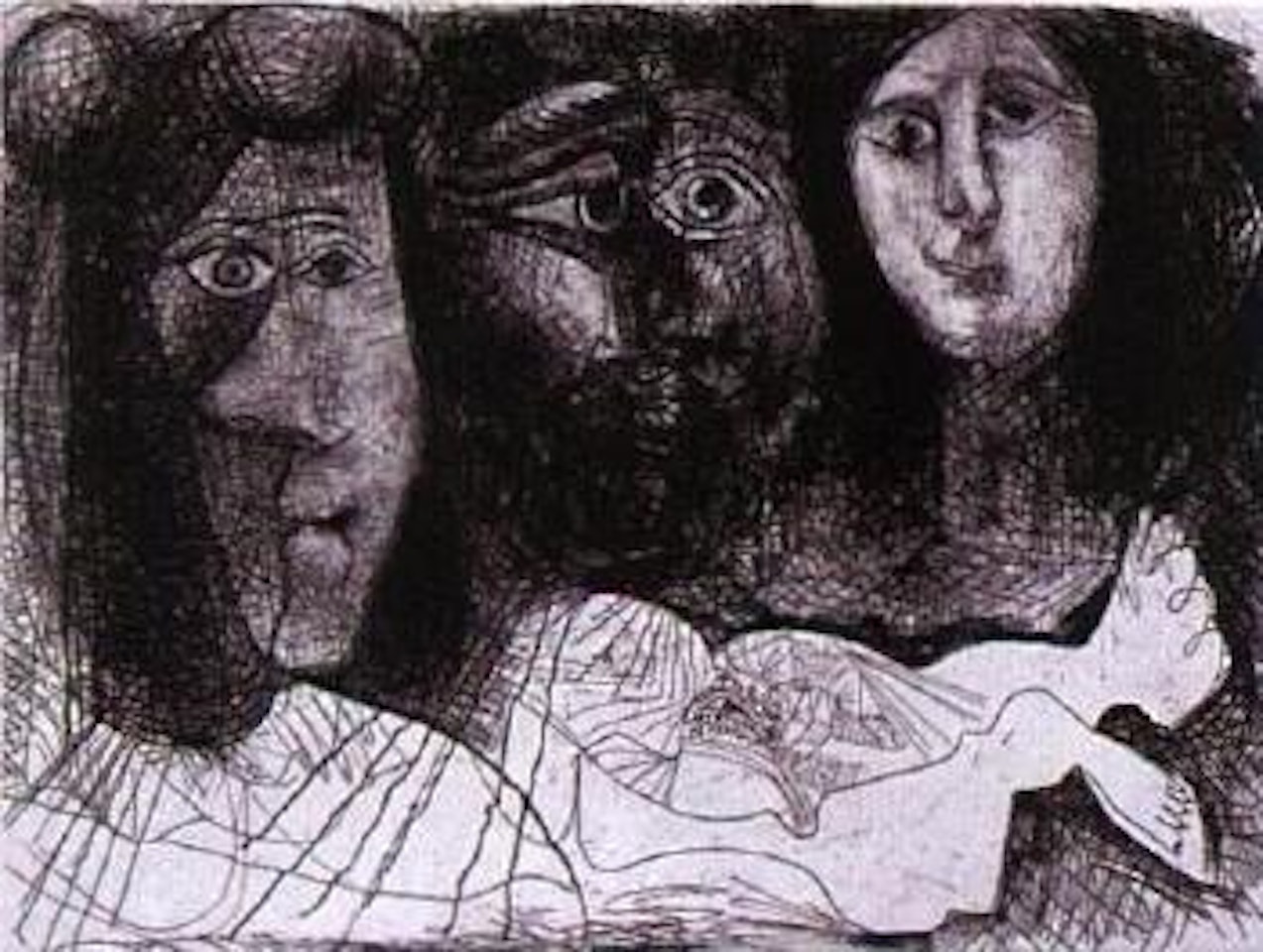 La chute d'icare by Pablo Picasso