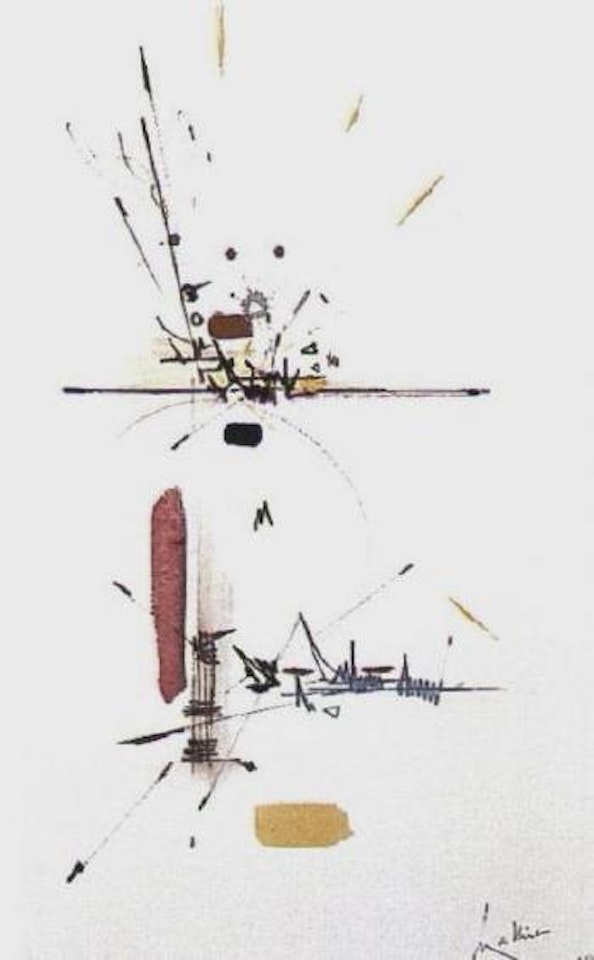 Composition by Georges Mathieu