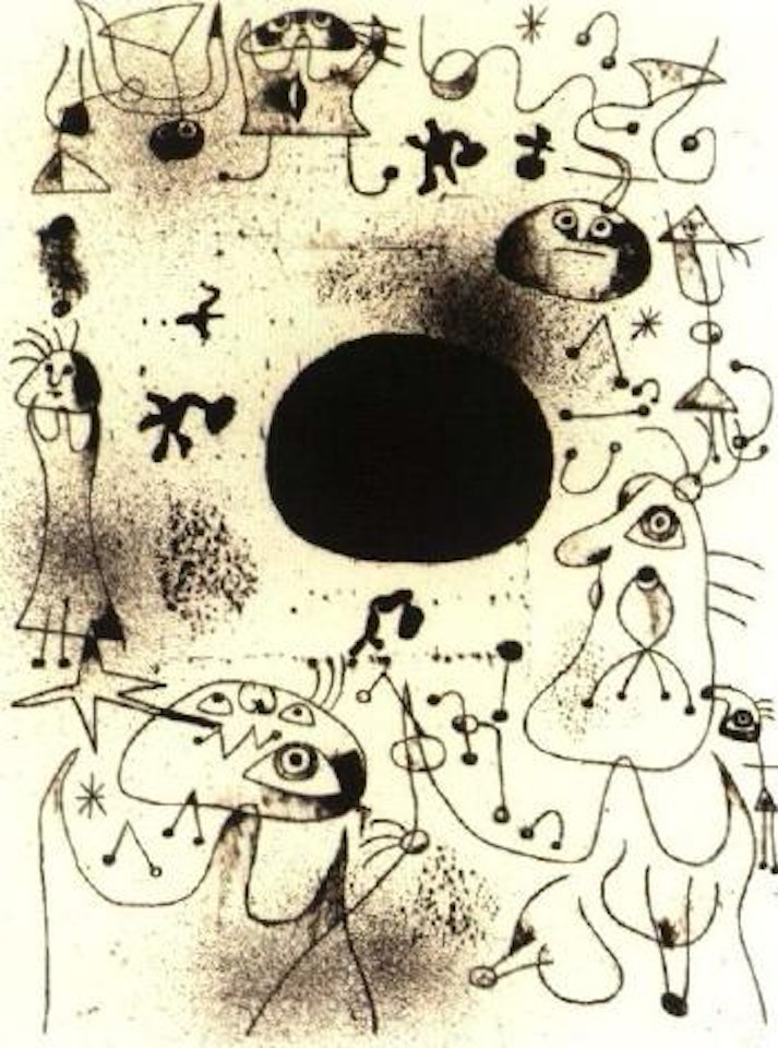 Barcelona III by Joan Miró