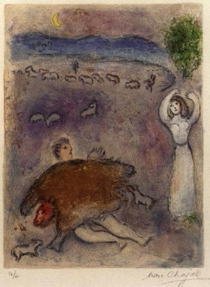 Dorcon's strategy by Marc Chagall