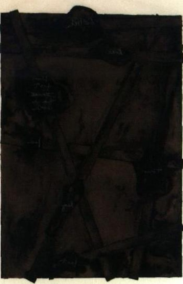 Sketch, from untitled II by Jasper Johns