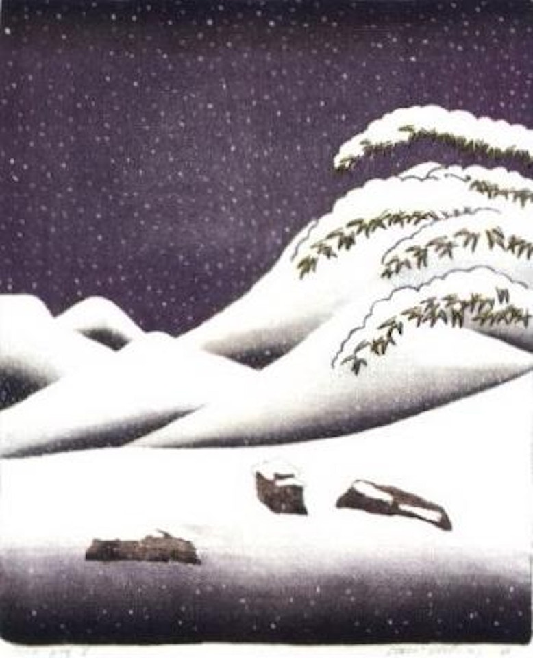 Snow, from Weather Series by David Hockney