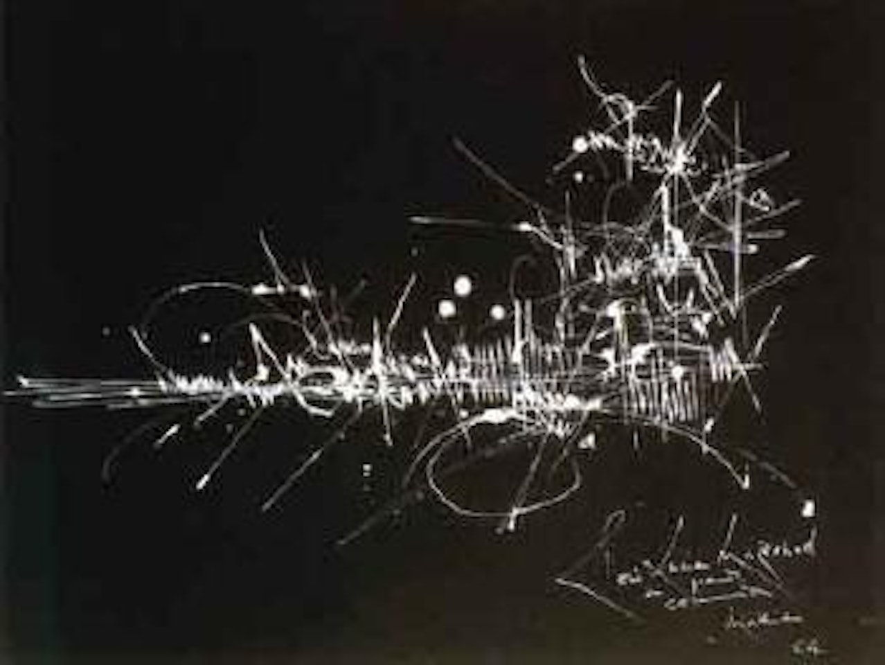 Composition by Georges Mathieu