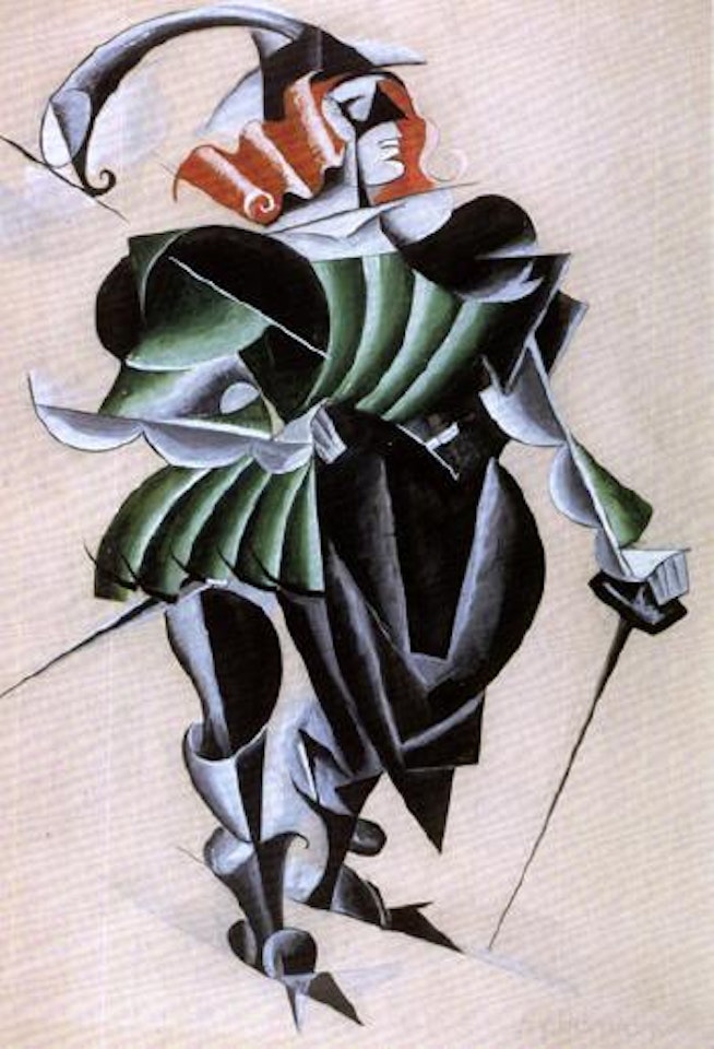 Romeo masque by Liubov Popova