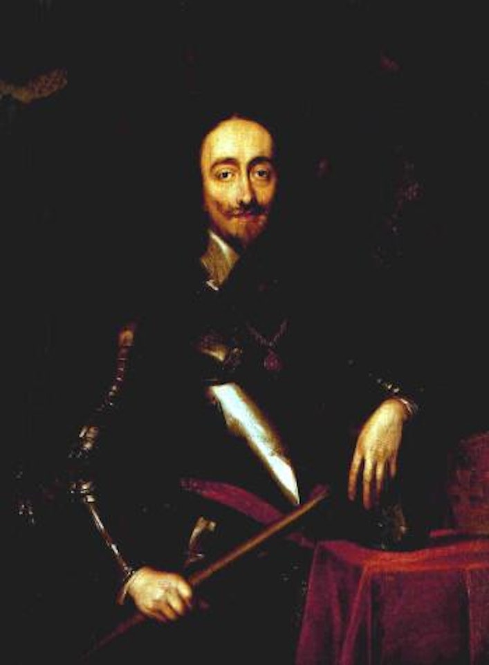 Portrait of King Charles I in armour by Anthony van Dyck