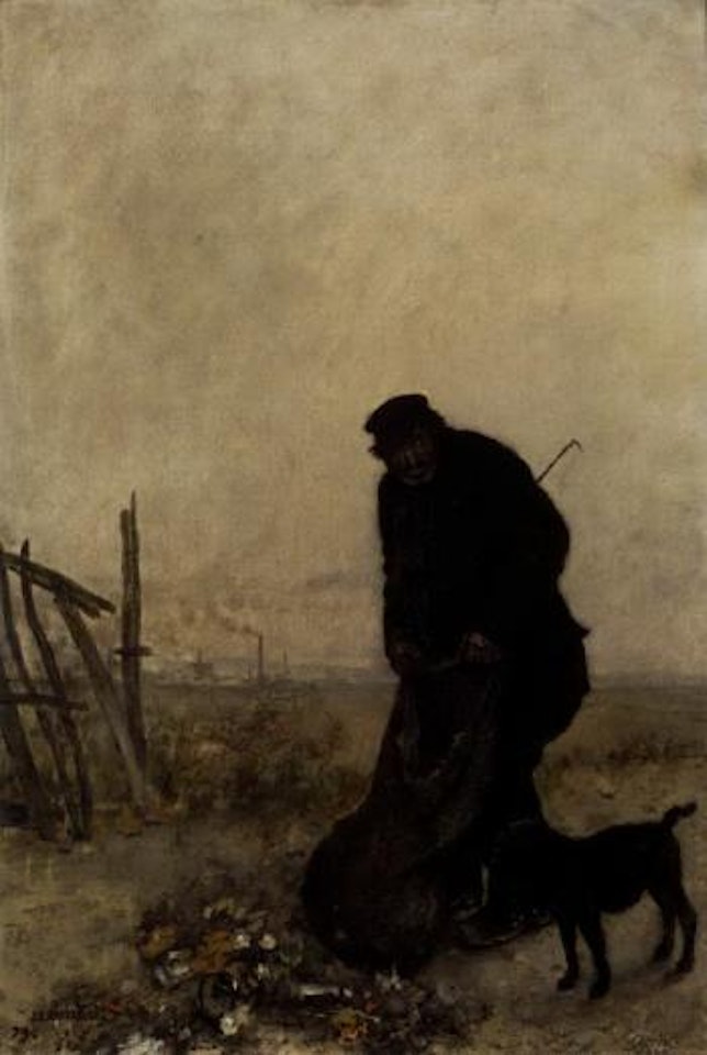 Le chiffonnier by Jean Francois Raffaelli