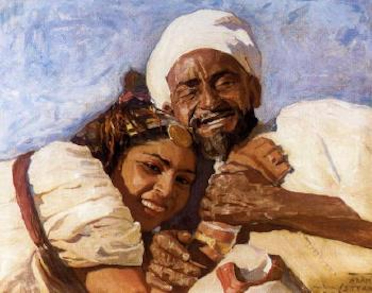 Happy couple by Adam Styka