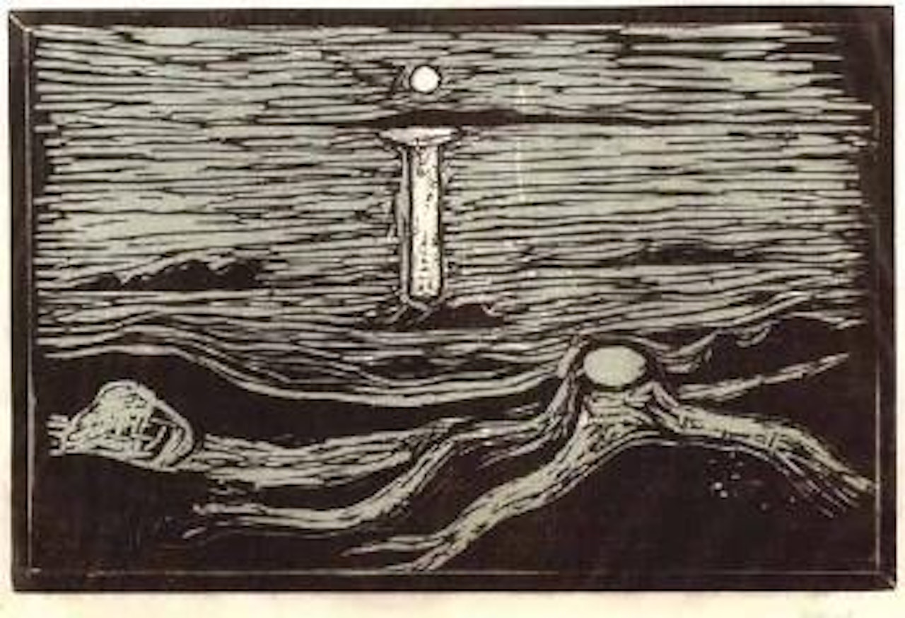 Mystical shore by Edvard Munch