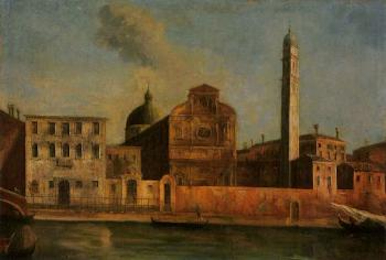 Vue de San Giorgio dei Greci, Venise by Michele Marieschi