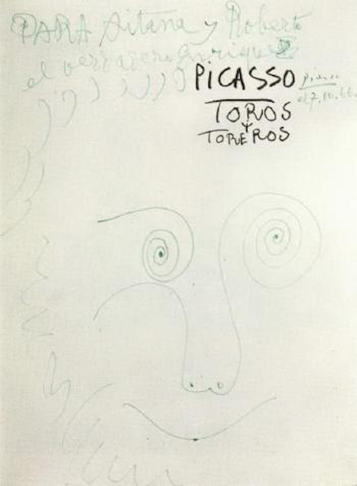 Bulls and toreadors by Pablo Picasso