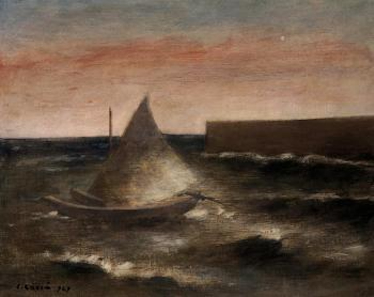 Sailing boat by Carlo Carra