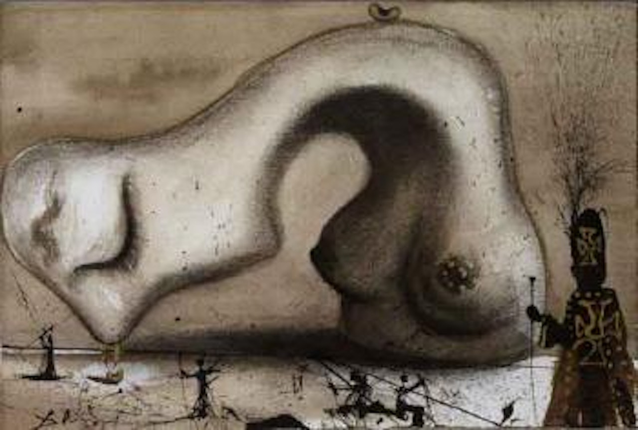 Mostra oggetto da virgilio by Salvador Dali