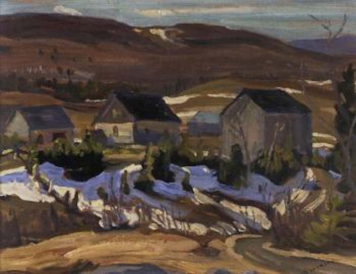 Farm, St Aubert by Alexander Young Jackson