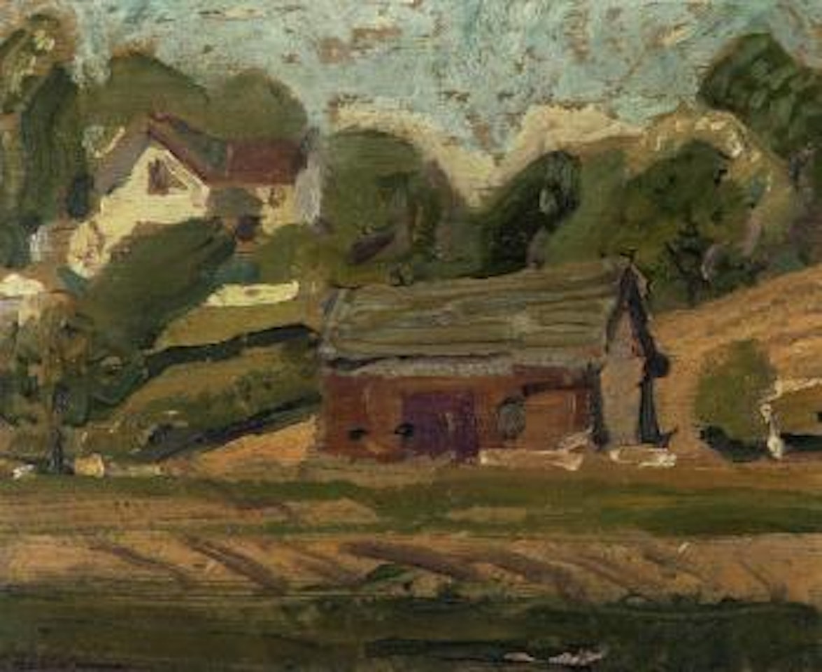Rural landscape by Arthur Lismer