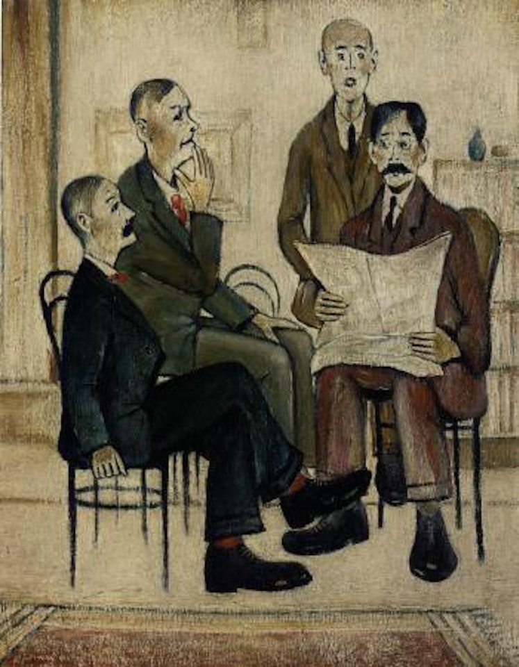 Election by Laurence Stephen Lowry