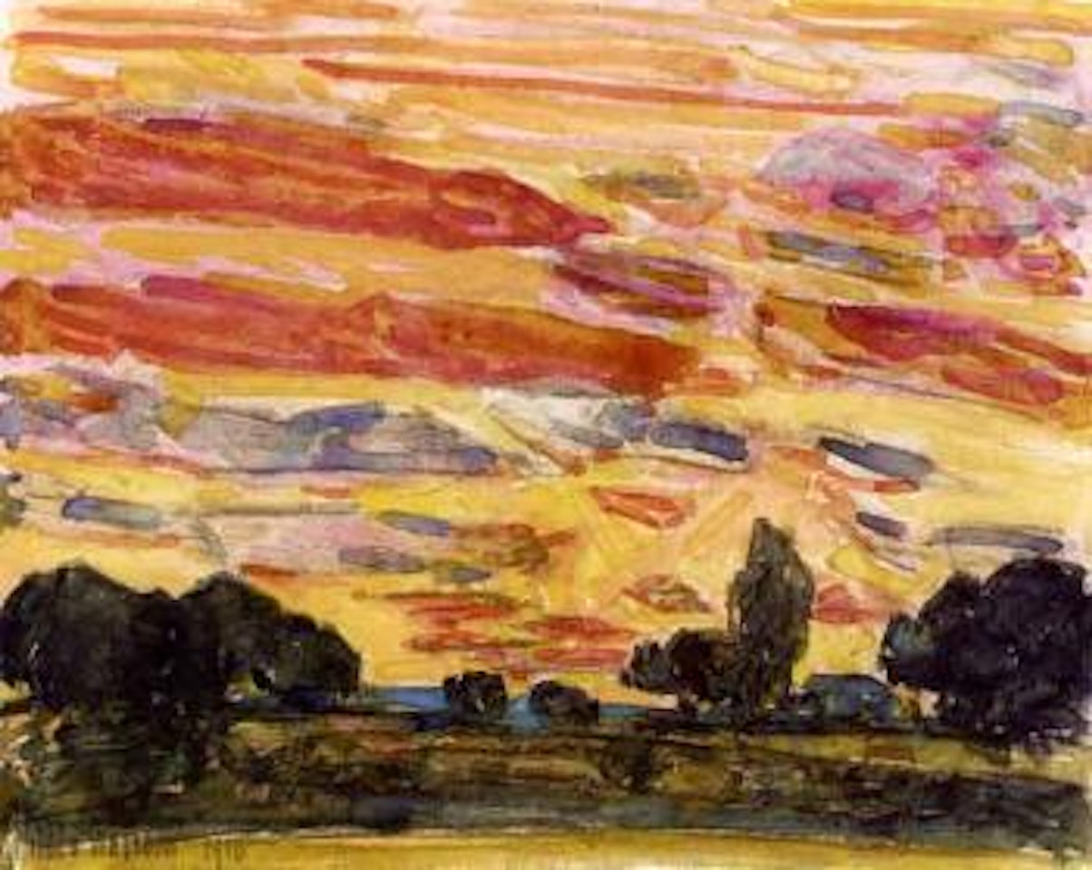 Sunset, Old Lyme by Childe Hassam