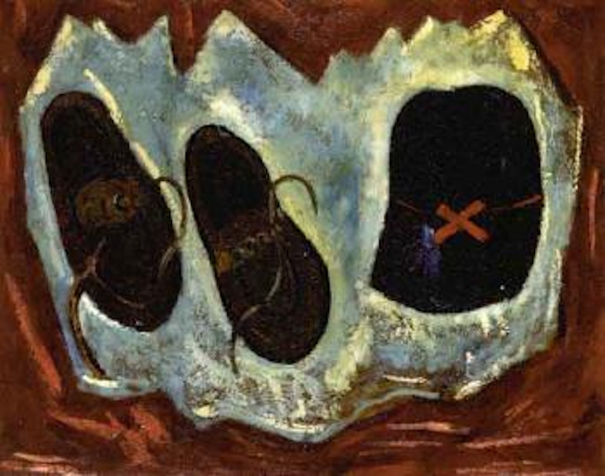 Ski signs by Marsden Hartley