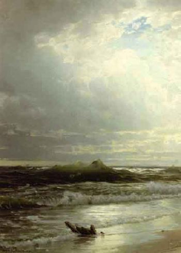 On the shore by William Trost Richards