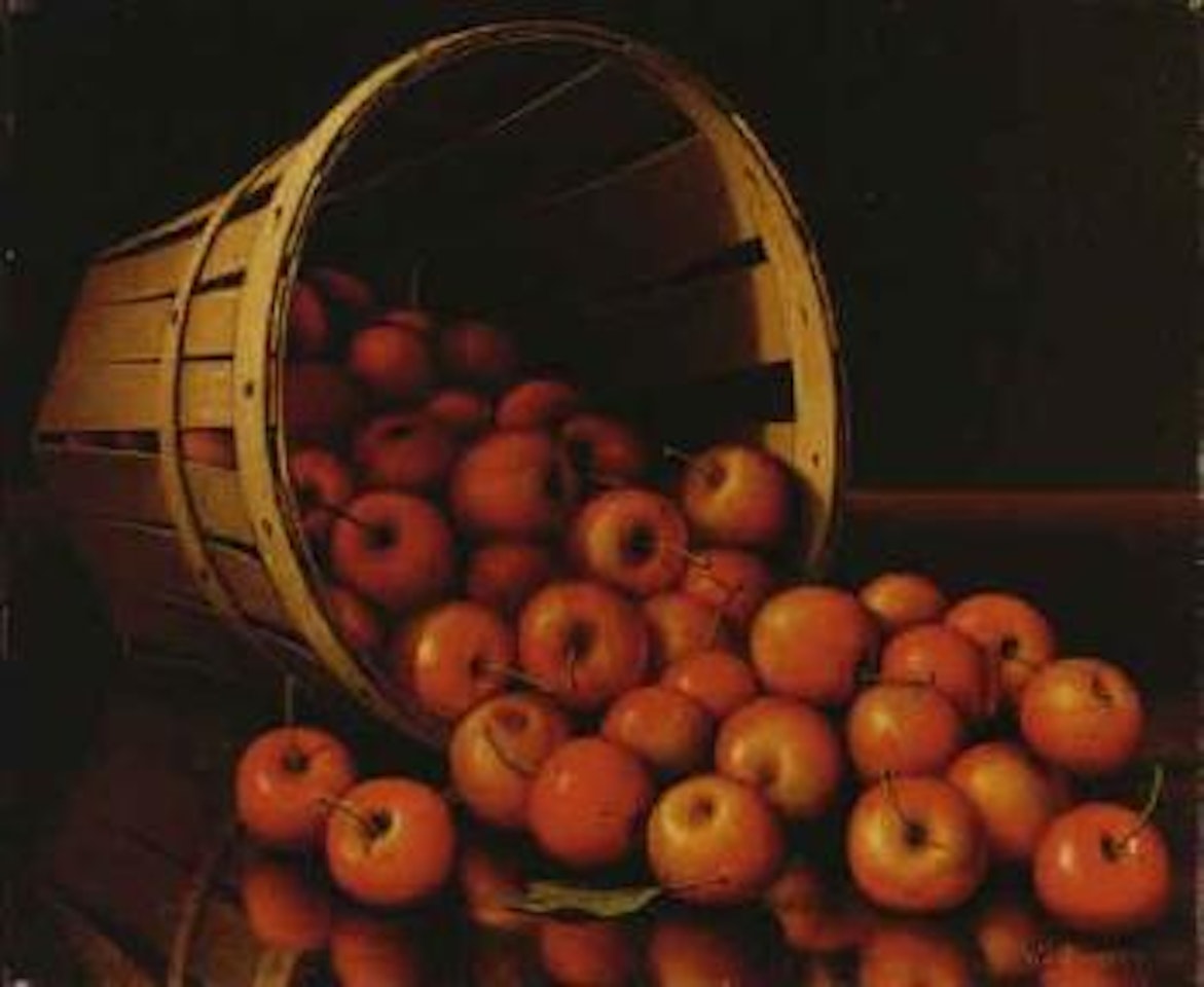 Basket of apples by Levi Wells Prentice
