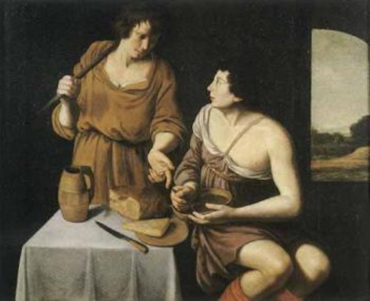 Esau dealing with Jacob by Caravaggio