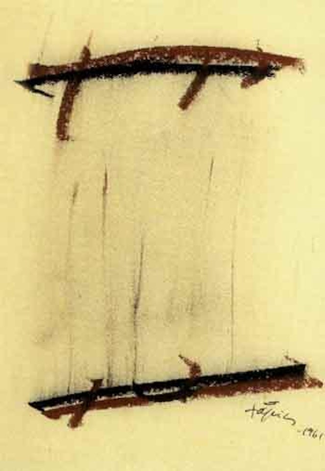 Untitled by Antoni Tapies