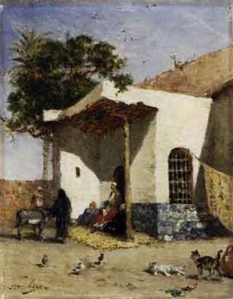 Marche arabe by Narcisse Berchere
