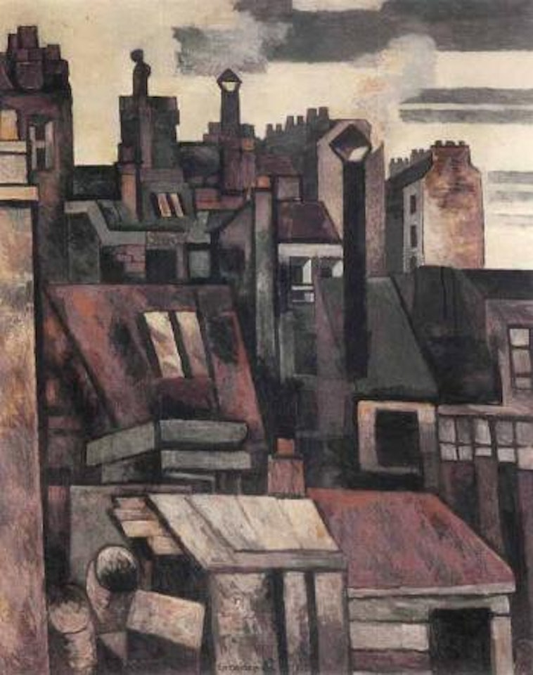 Paysage de Montrouge by Marcel Gromaire