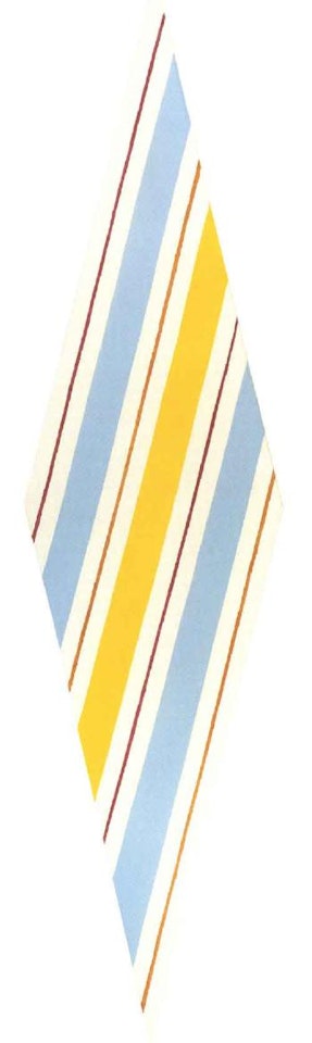Open trough by Kenneth Noland