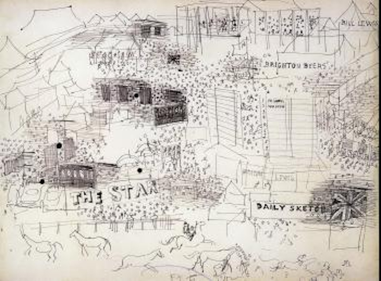 Hippodrome d'Epsom by Raoul Dufy