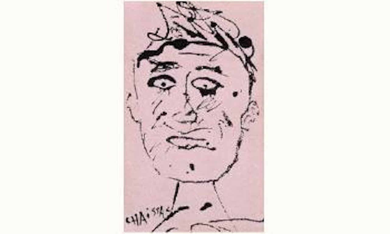 Auto-portrait by Gaston Chaissac
