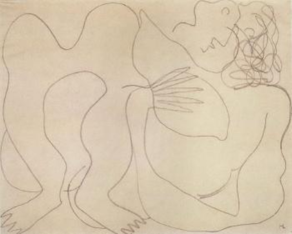 Couple enlace by Henri Laurens